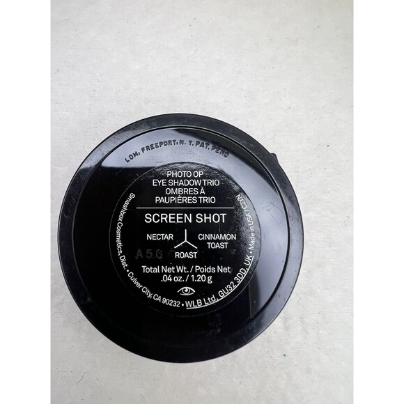 SMASHBOX Photo Op Eye Shadow Trio SCREEN SHOT Nectar Roast Cinnamon 0.04 oz Mini - Picture 3 of 4